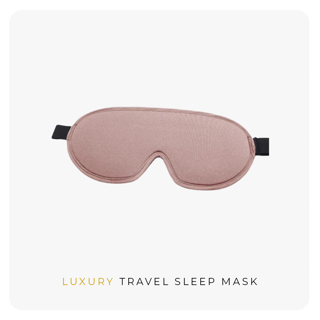 Luxo Luxury Travel Sleep Mask